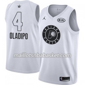 Maillot Homme Indiana Pacers Victor Oladipo 4 2018 All Star Jordan Brand Blanc Swingman
